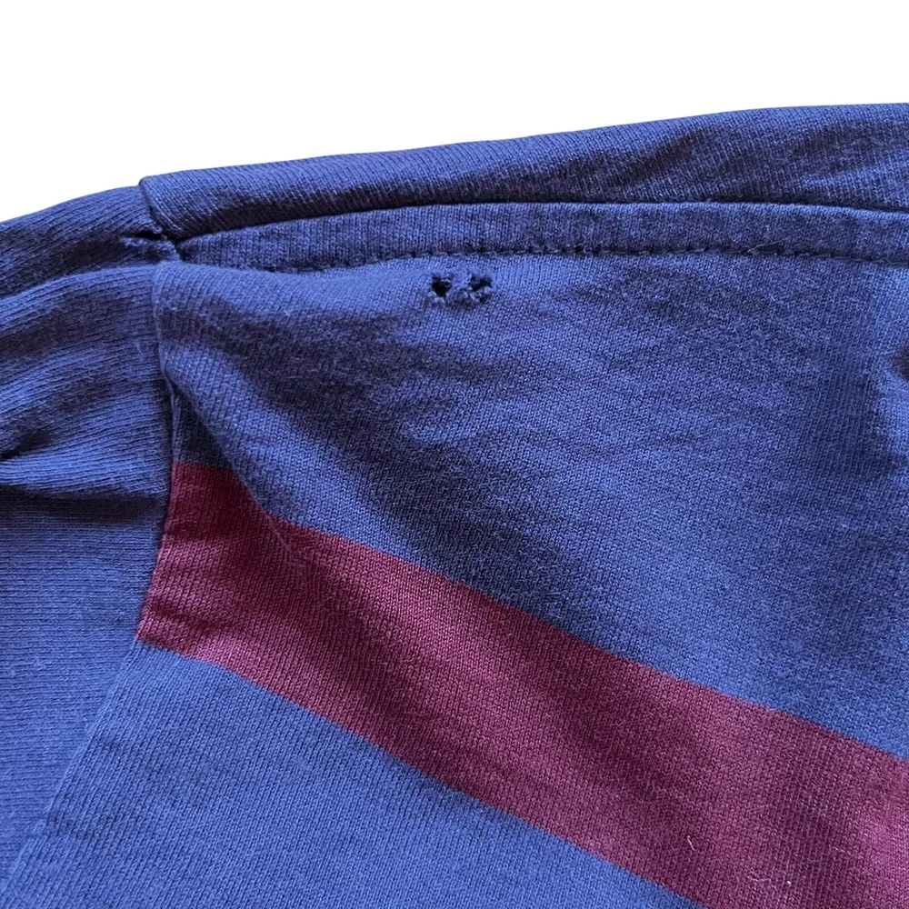 Vintage‎ Polo Ralph Lauren Striped Turtleneck Crest Patch blokecore Medium